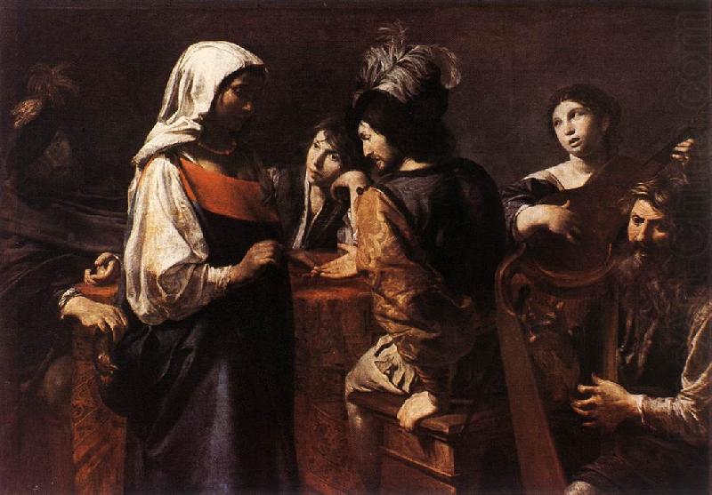 The Fortune Teller  kj, VALENTIN DE BOULOGNE